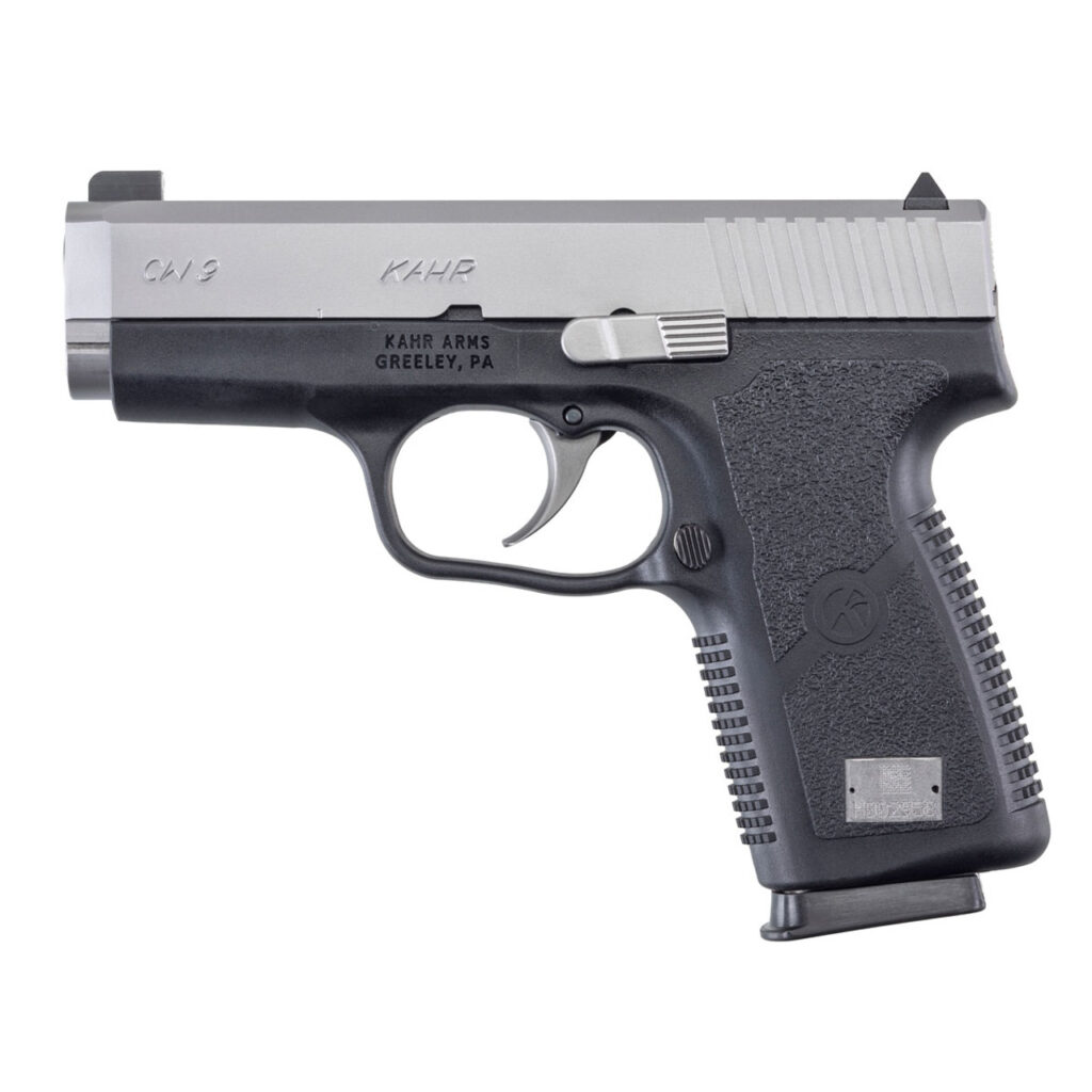 Kahr Arms CW9, Matte Stainless Slide w/ Front Night Sight