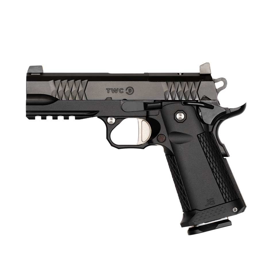 Jacob Grey Firearms TWC9, Complete Handgun, 4.25″, 2ea 17rd Mags, Black